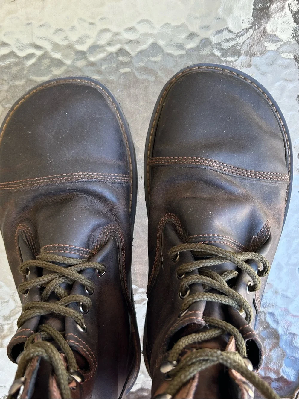 Mens $499 BAREFOOT BRUIN (Made in USA) Leather Zero Drop Minimalist Boot 10